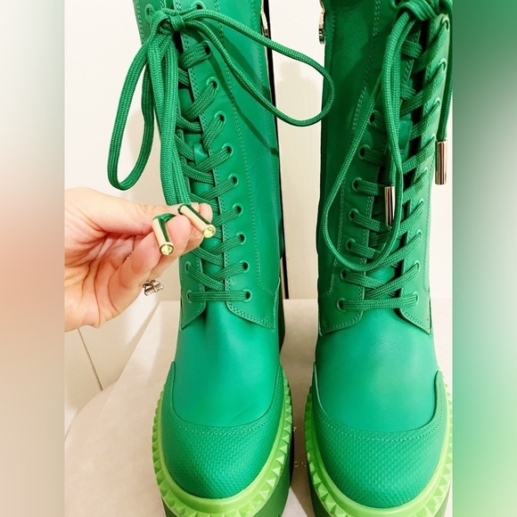 New Jimmy Choo x Sailor Moon Jupiter Lace Up Boots - Picture 7 of 13